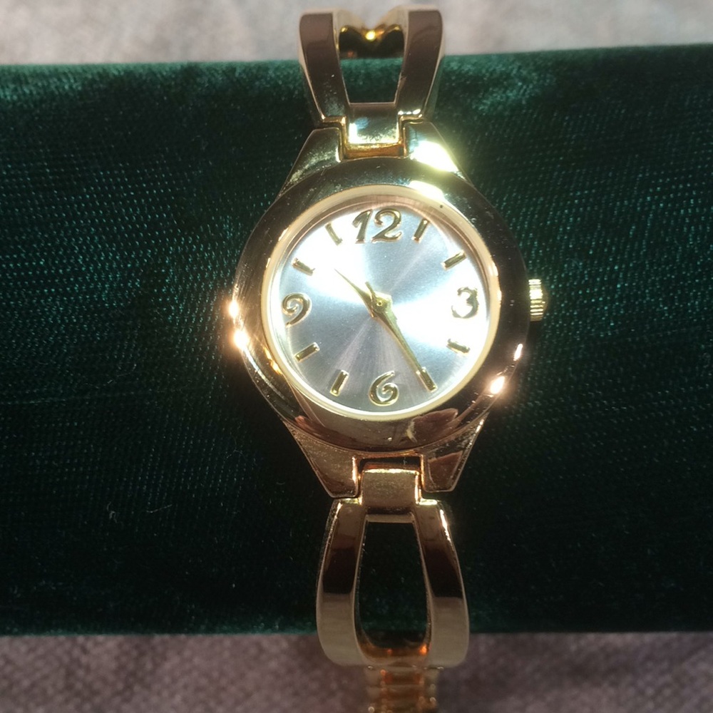 Gold Tone Watch